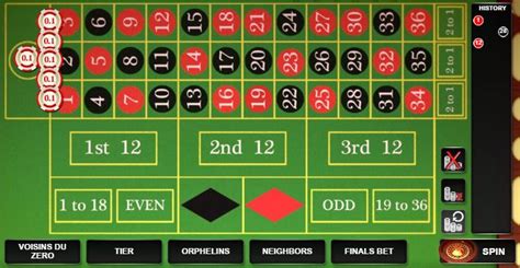 Roulette 0, Null beim Roulette .